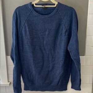 J. Crew Deep Blue Crewneck Sweater
